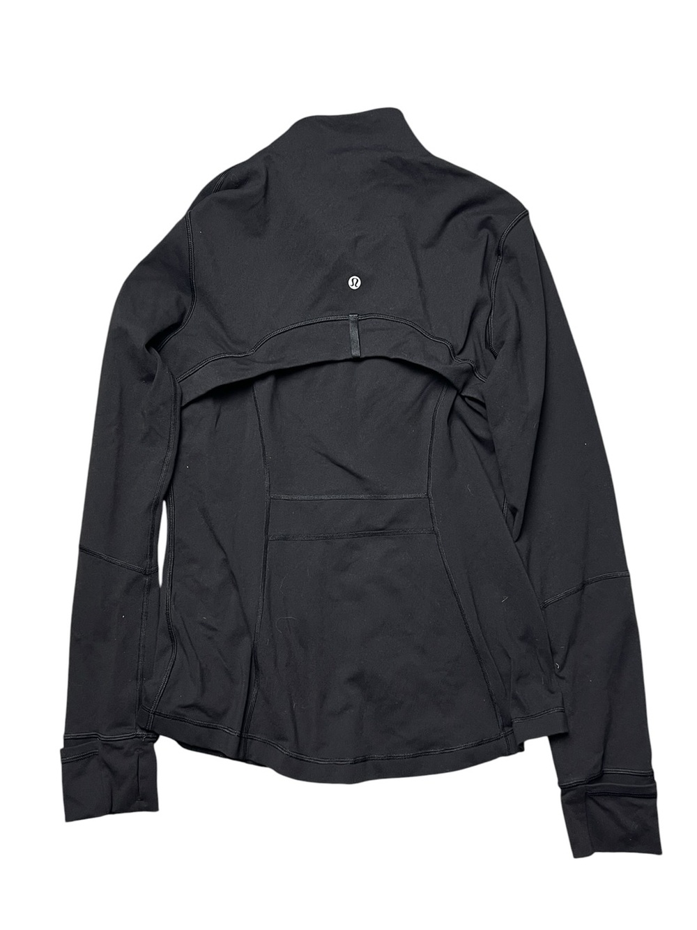 Lululemon Women's Black Define Full Zip Athletic Yoga Training Jacket Size 10 - Picture 3 of 4